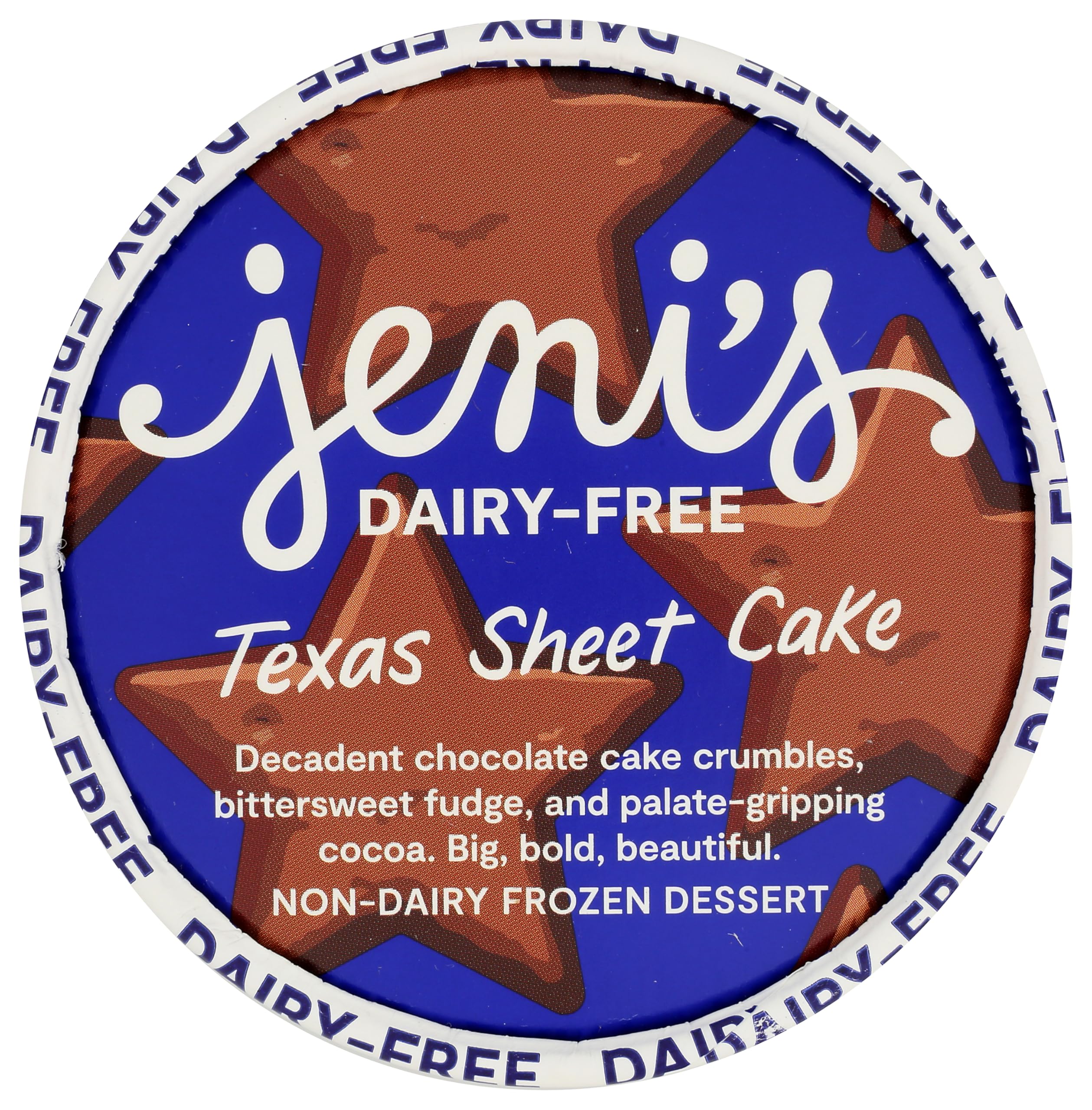 Jenis Splendid Ice Creams Texas Sheet Cake Non-Dairy Frozen