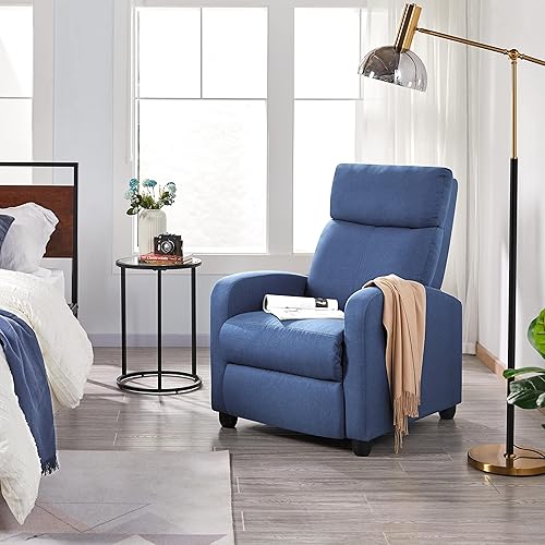 Miniatura 48 de Yaheetech Silla reclinable de cuero de 2 asientos, sofá moderno para sala de estar, cine en casa, color negro Negro -,Beige,Marrón,Gris,Beige