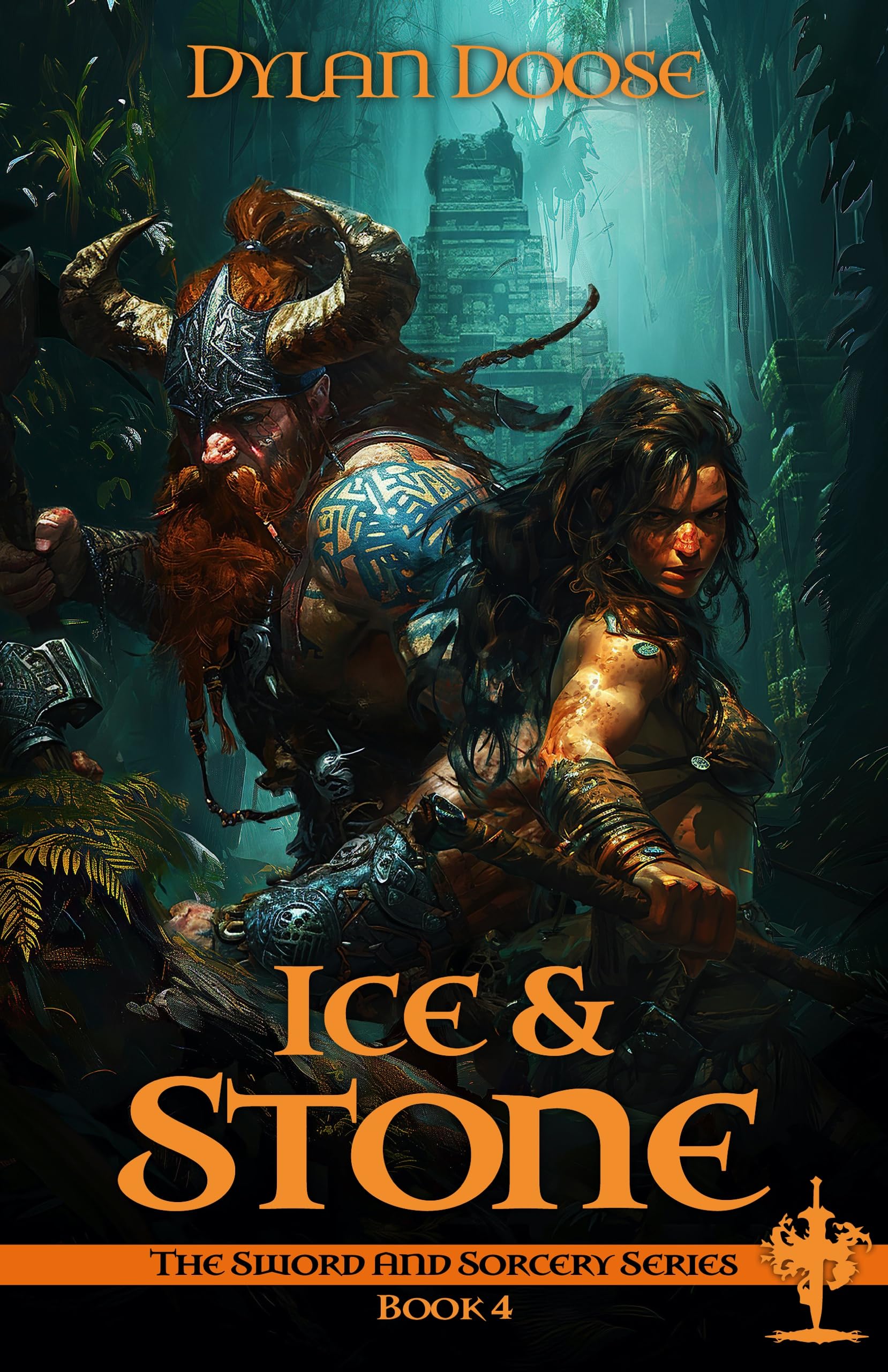 Ice and Stone: A Dark Epic Fantasy Adventure Novella (Sword and Sorcery Book 4)
