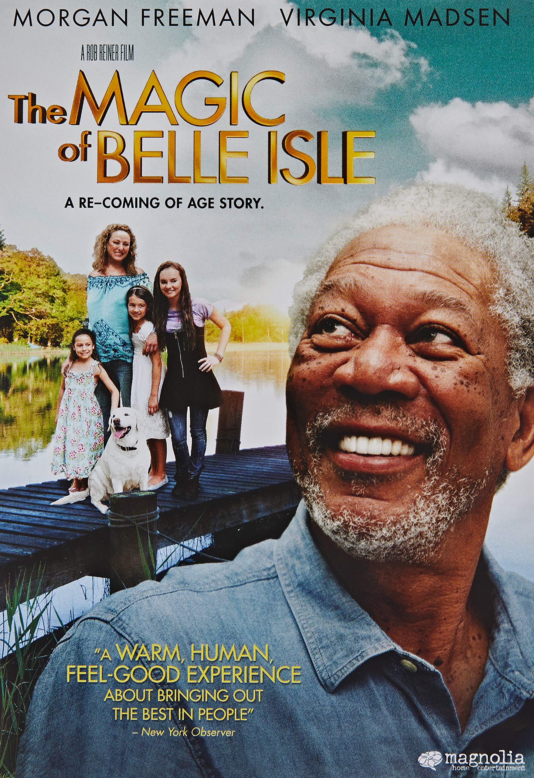 DVD The Magic Of Belle Isle importado de USA para amantes del cine drama en versión original