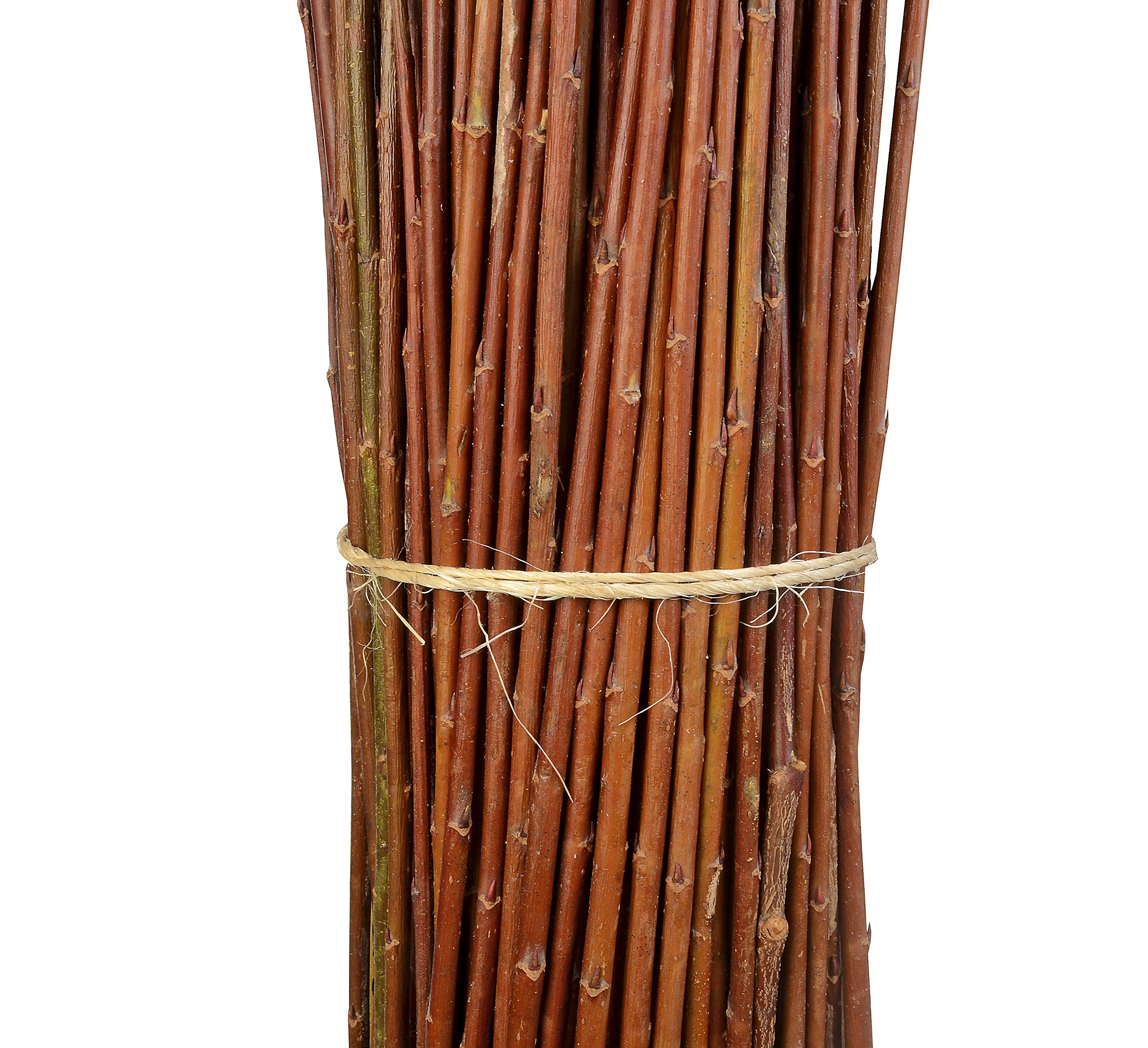WEIDENPROFI Weidenruten zum Verarbeiten, Flechtruten aus unbehandelter Weide, Ø ca. 8 mm, Länge ca. 160-180 cm, Verpackungseinheit 50 Stück