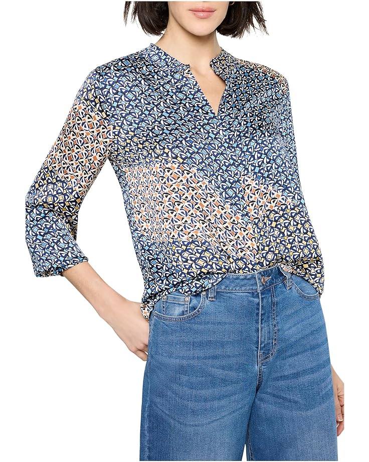 NIC+ZOE Petite Monogram Mix Top - Main View