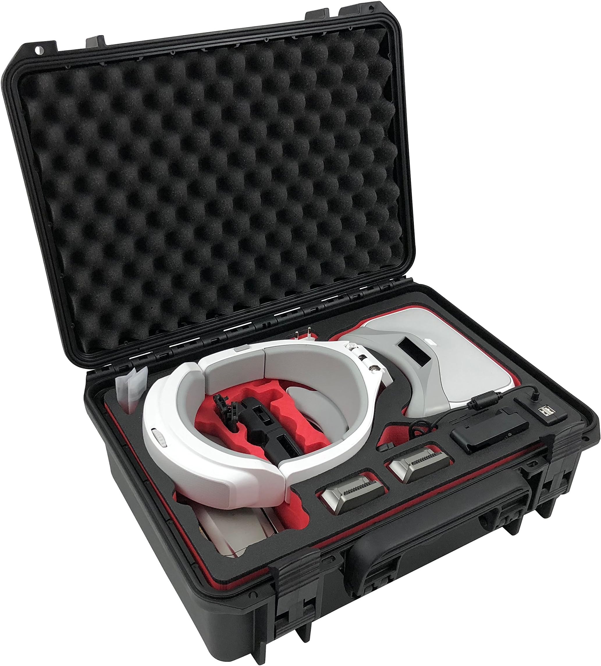 Professional Carrying Case For DJI Mavic And Goggles VR Glasses + Accessories, Outdoor Case, Waterproof Hard Case IP67, Made In Germany