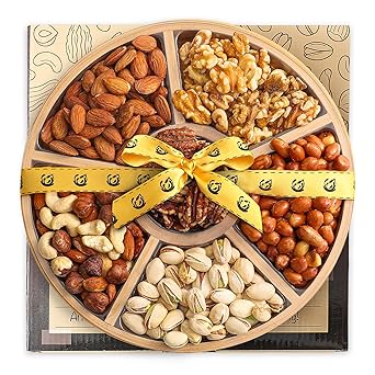 Gourmet Christmas Nuts Gift Baskets