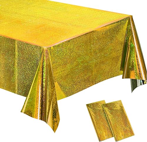 Miniatura 14 de BRAVESHINE Mantel rectangular desechable, mantel de plástico rosa para San Valentín, niña, princesa, sirena, cumpleaños, despedida de soltera,