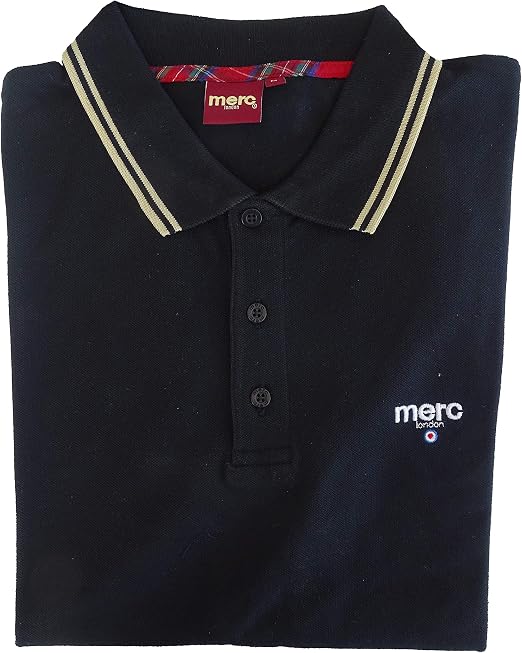 Merc Polo T-Shirt Uomo Men Maniche Corte Nero (XS) : Amazon.it: Moda