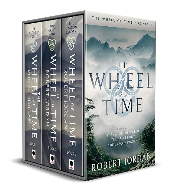 Portada de The wheel of time box set #1 the eye of the world - the great hunt - t