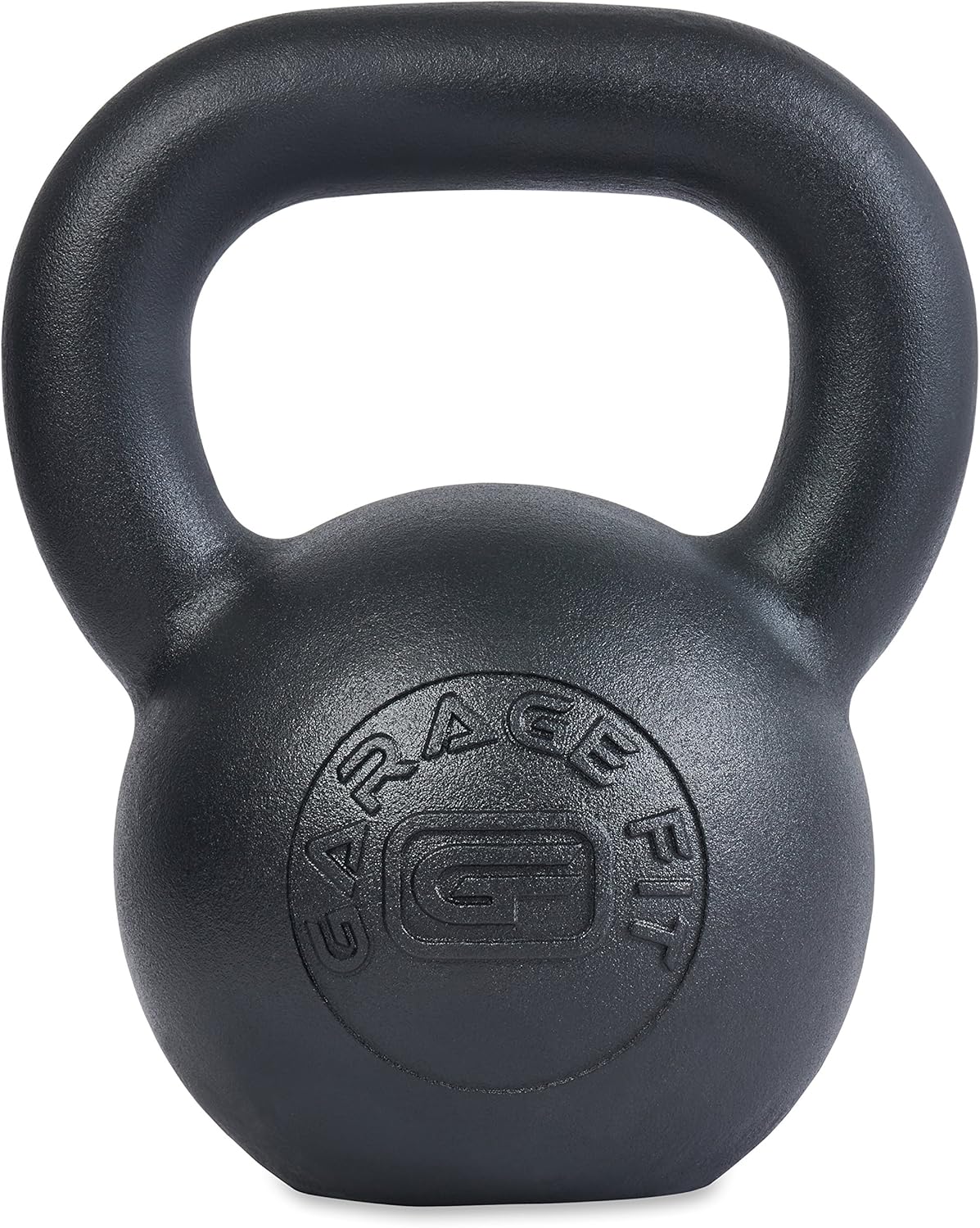 Garage Fit Powder Coated Kettlebells with LB and KG Markings - Strength Training, Functional Fitness, Plyometrics : Sports & Outdoors