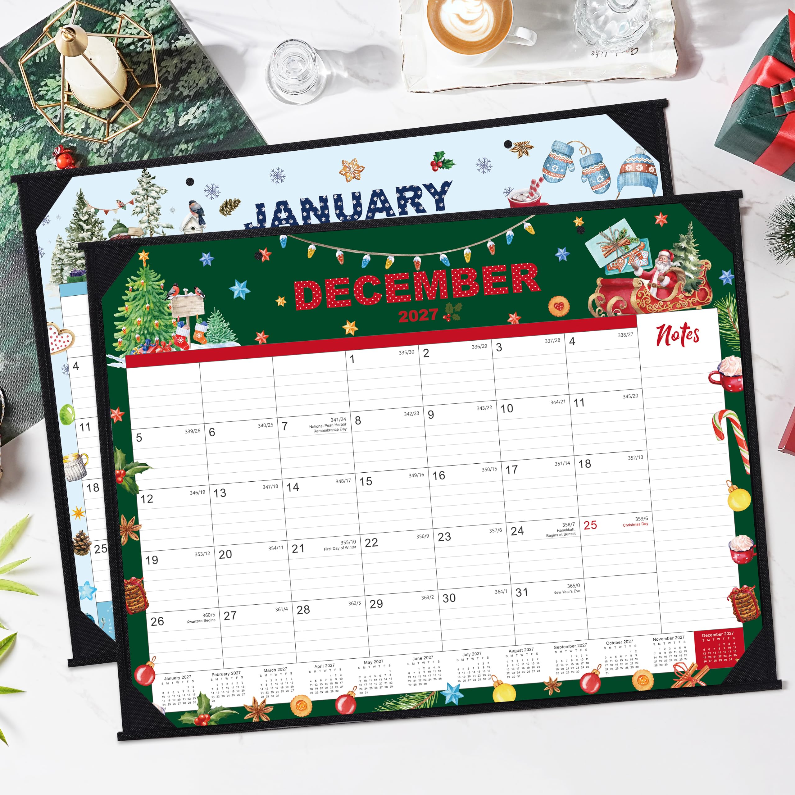 Vindora VILSHBDWFBZL2026 - Calendario de escritorio