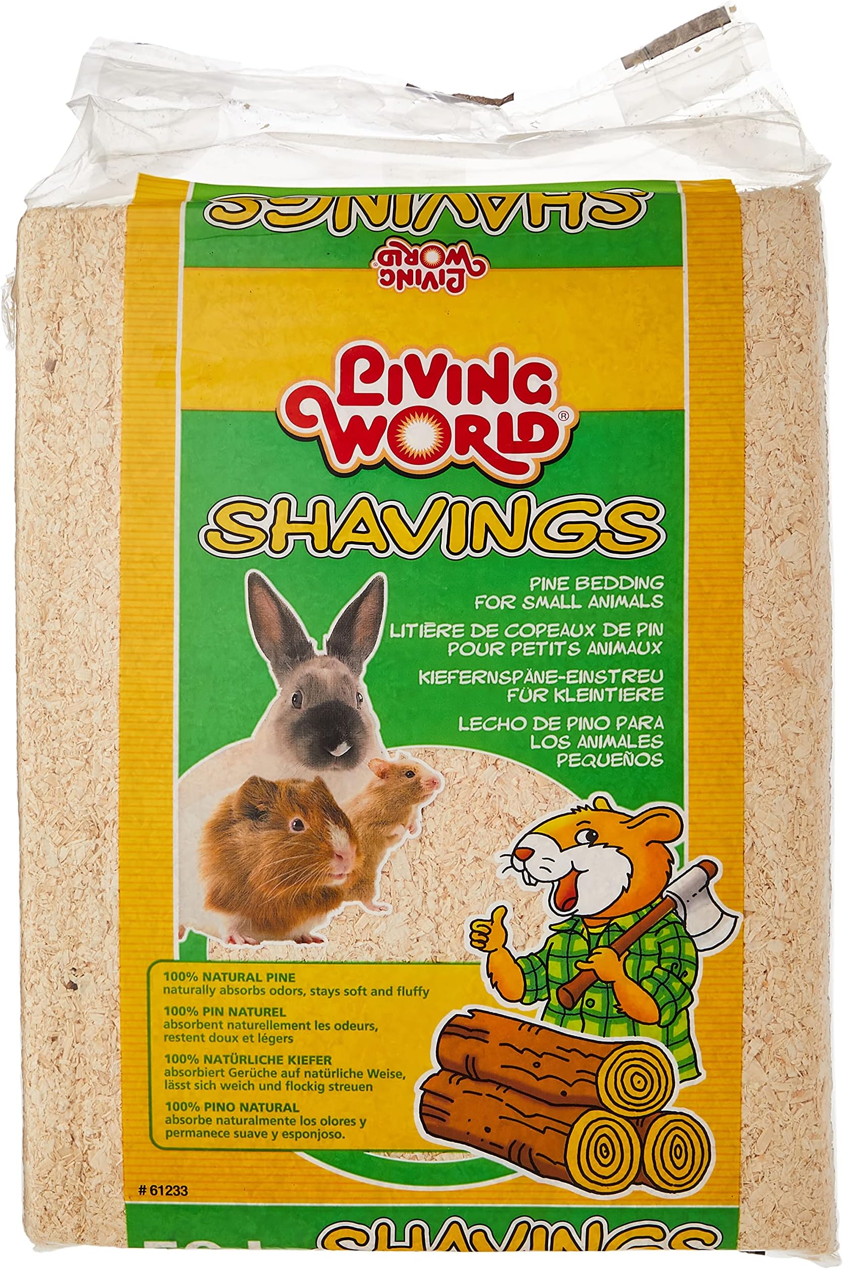 Living World Pine Shavings, 56 L