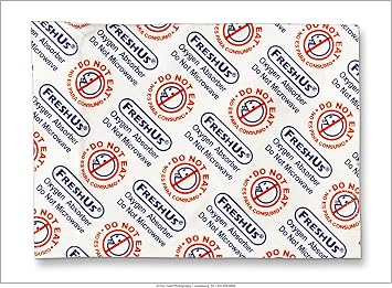 500cc Oxygen Absorbers - Packs of 10 Scavengers 100