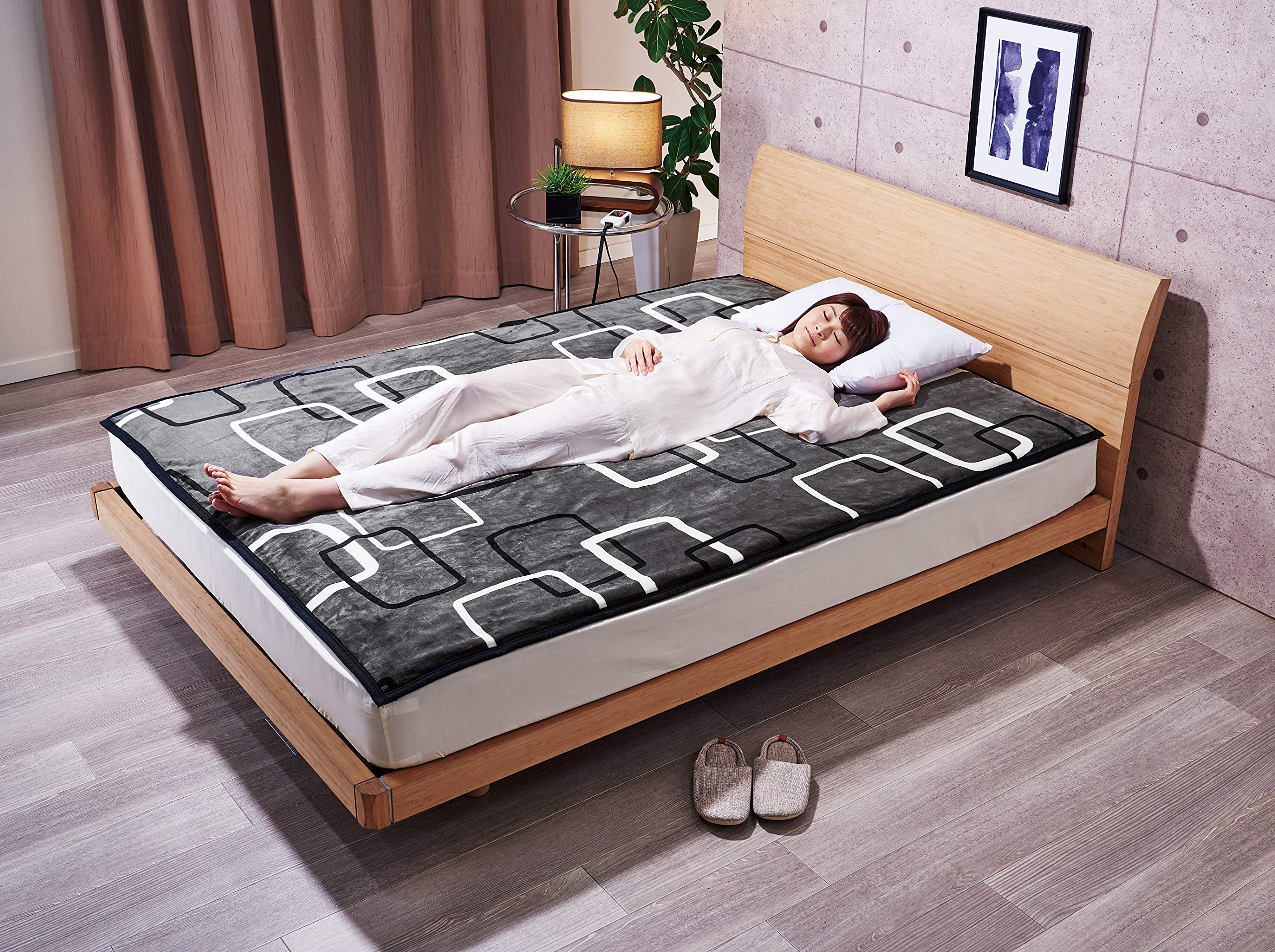 プレミアムボア電気掛敷兼用毛布ワイド ダークグレー 縦190ｘ横140cm 電気毛布 掛敷 防寒 寒さ対策  sugibo SB20KW15DG Amazon.co.jp : Sugibo(スギボー) 【ネット通販限定モデル】Premium