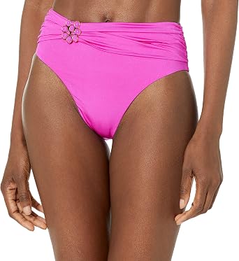 Trina Turk Womens Atlas High Waist Bikini Bottom