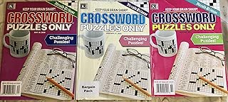 Mixed Lot of 3 Herald Tribune Crossword Puzzles Only Crosswords Books 2020 2021