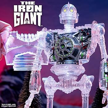 Amazon.com: Super7 The Iron Giant Super Cyborg - The Iron Giant