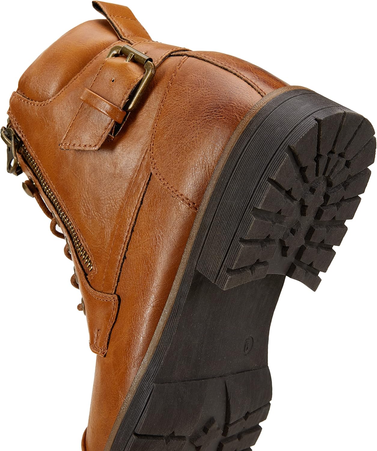 Vostey Men's Boots Boots for Men Casual Boots Motorcycle Combat Ankle Dress Boots Mens - Image 2