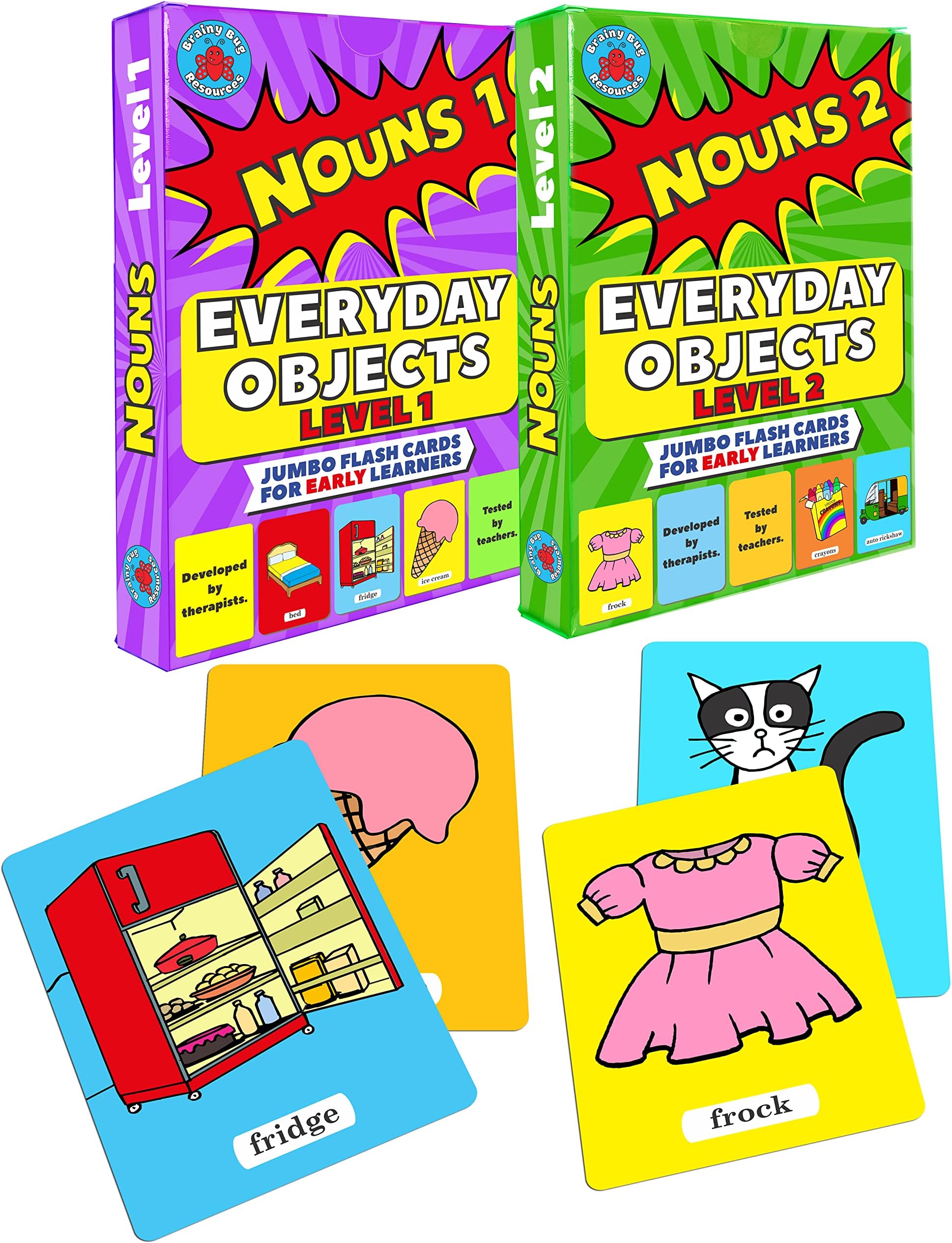 Buy Early Years Flashcards Everyday Objects - Levels 1 and 2 | English ...