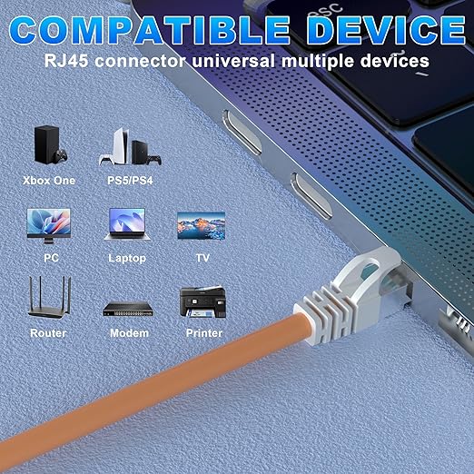 Cable Ethernet Cat7 Exterior 250ft Blindable SFTP 10Gbps 600MHz miniatura 5
