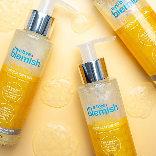 Miniatura 8 de Bye Bye Blemish Exfoliante de gel con vitamina C | Exfoliante suave para la cara | Lavado facial para aclarar e imperfecciones