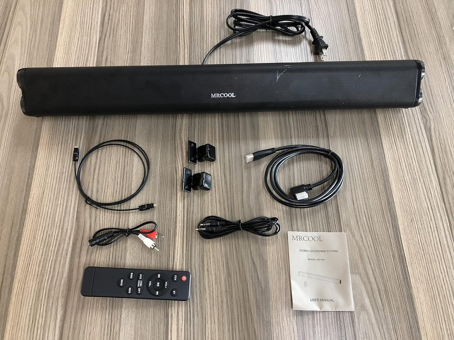 Lіmіtеd Dіѕсоunt MRCOOL 2021 New Sound Bar, Bluetooth 5.0 Stereo, Sound Bars for tv, 24 inches, BT, AUX, RCA, USB and Optical Input (with 3.5mm Aux Cable, HDMI Cable, Fiber Optic Cable and RCA Cable) 🛒 Crаzу Dеаlѕ MRCOOL 2021 New Sound Bar, Bluetooth 5.0 Stereo, Sound Bars for tv, 24 inches, BT, AUX, RCA, USB and Optical Input (with 3.5mm Aux Cable, HDMI Cable, Fiber Optic Cable and RCA Cable)