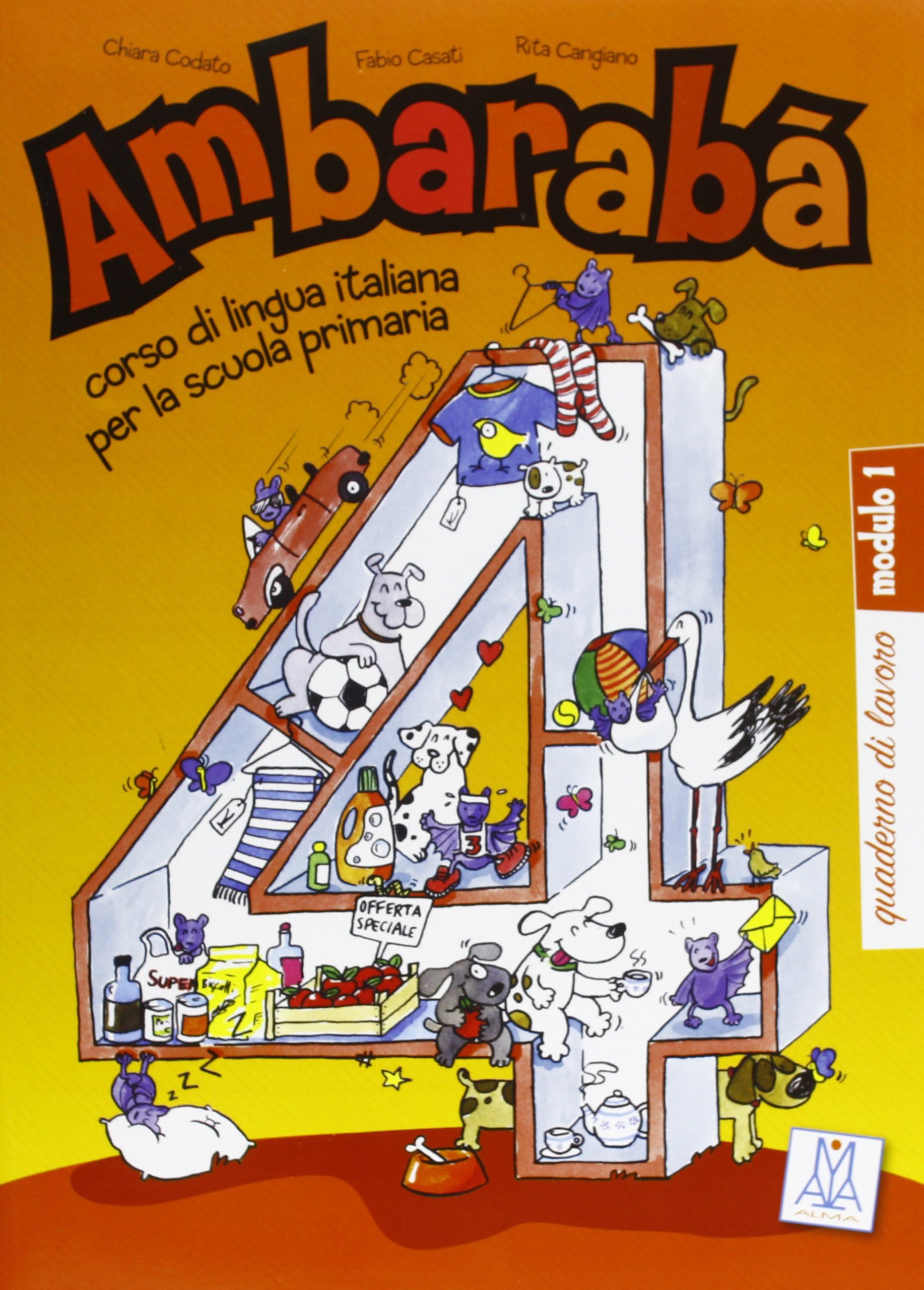 Ambaraba: Quaderno di lavoro 4
