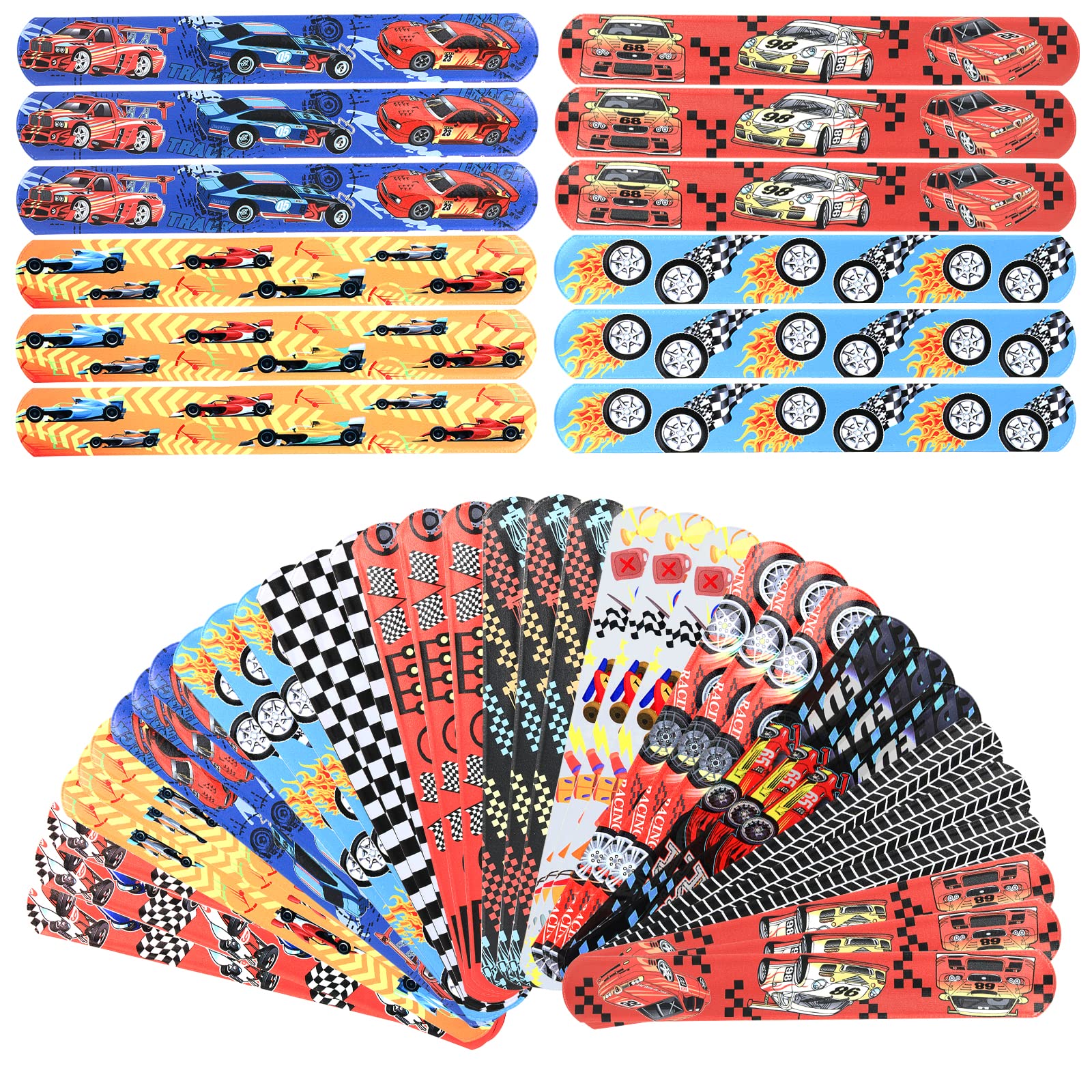 Fidget Armbänder 6 Stück - Slap Bands Silikon Für Kinder