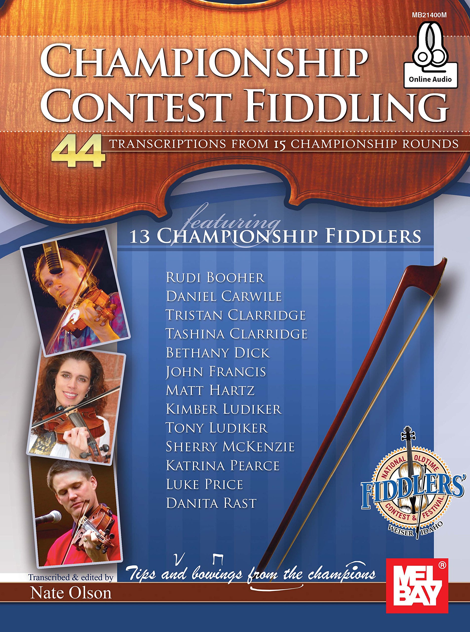 Championship Contest Fiddling recueil de partitions de violon pour progresser chez soi