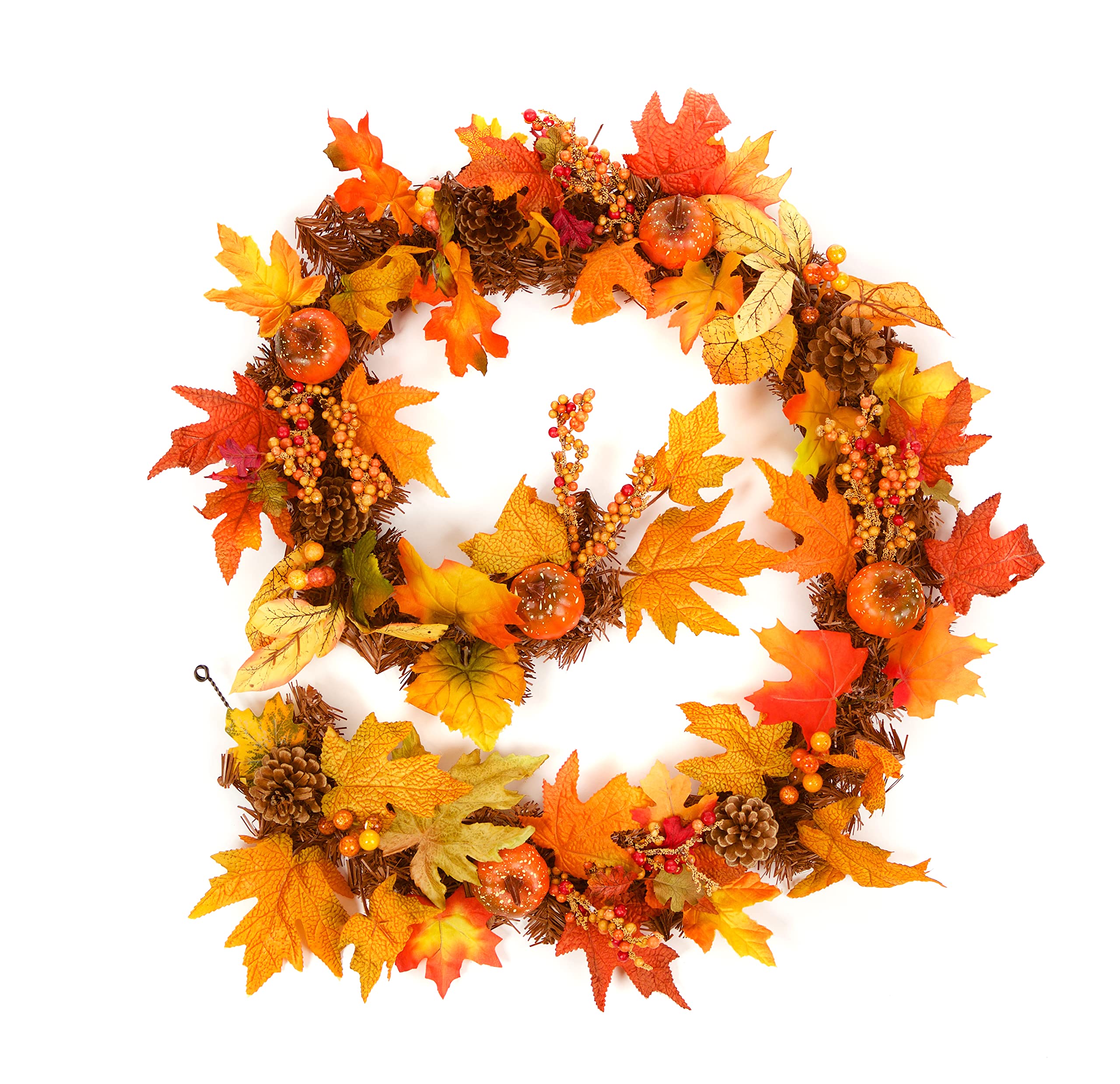 Best Artificial 6ft (180cm) Autumn Maple Halloween Winter Decrorated Garland