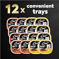 Vista 56 de CESAR - Comida húmeda y clásica para perros en un paquete variado de trocitos en salsa de receta de carne de res, filete miñón, pollo a la parrilla