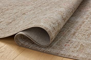 Loloi Chris Loves Julia Ida Collection IDA-03 Bark/Multi 2'-3 x 3'-10, .19 Pile Height, Accent Rug