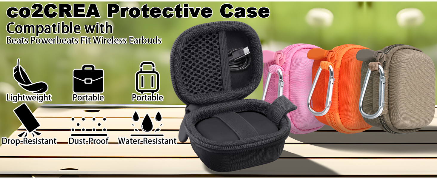 Amazon.com: co2CREA Hard Case for Beats Powerbeats Fit with
