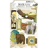 Bo Bunny Trail Mix Dimensional Stickers-