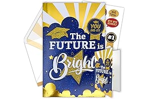 Congratulations Grad Foil & Glittery College 2023 Graduation Card