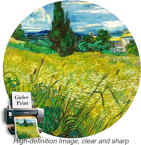 Miniatura 535 de A&T ARTWORK The Starry Night de Vincent Van Gogh. Tamaño del marco: 36 x 30 pulgadas, tamaño de la imagen: 30 x 24 pulgadas, reproducciones clásicas