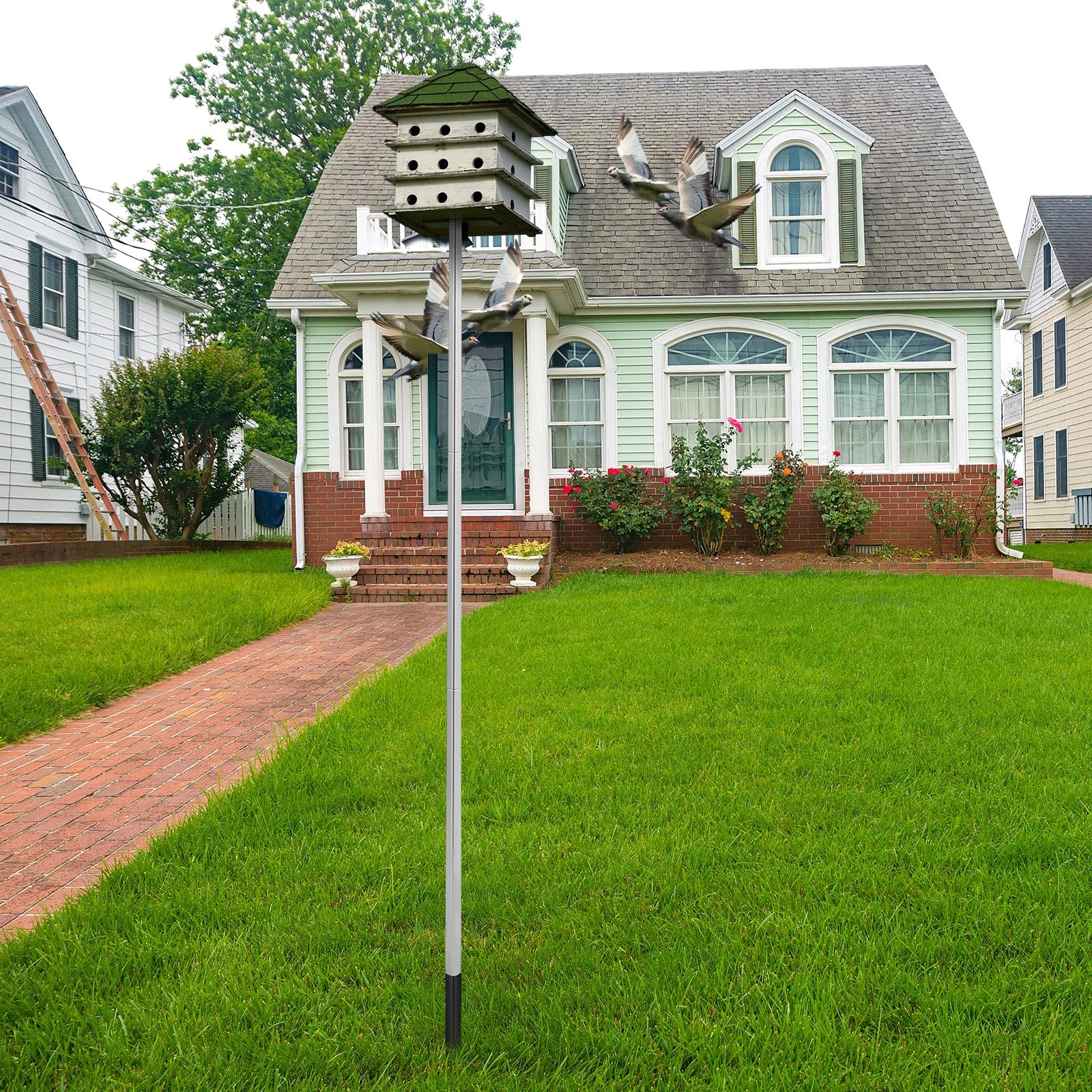 Sticker Pole In House Installing Purple Martin House Pole