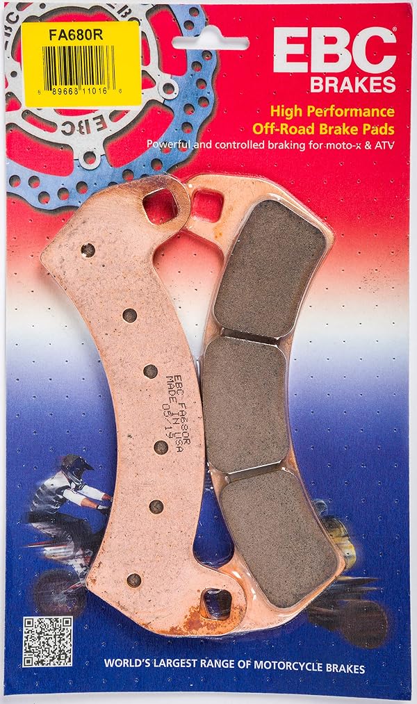 EBC Brakes FA680R R Series Sintered Disc Brake Pad, Black by EBC - Used condition - US$23.47