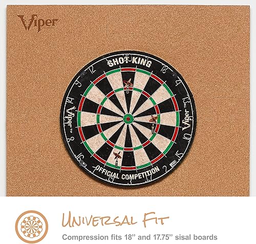 Miniatura 6 de Viper by GLD Products Wall Defender III - Corcho envolvente para diana, color marrón