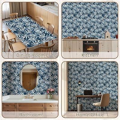 Green Leaf Peel And Stick Wallpaper - Removable Self-Adhesive Vinyl For Walls & Furniture 16.1x78.7in