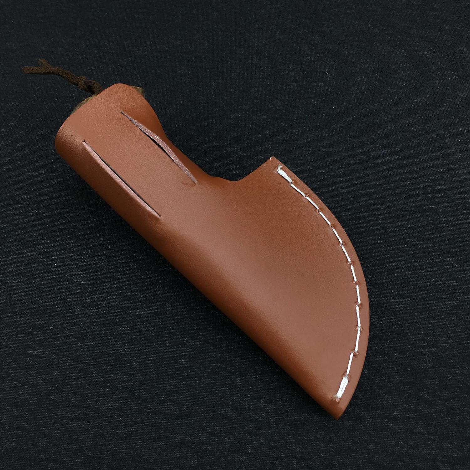 Buy HUAAO Mini Cleaver Knife EDC Small Fixed Blade Knife with Sheath, 2