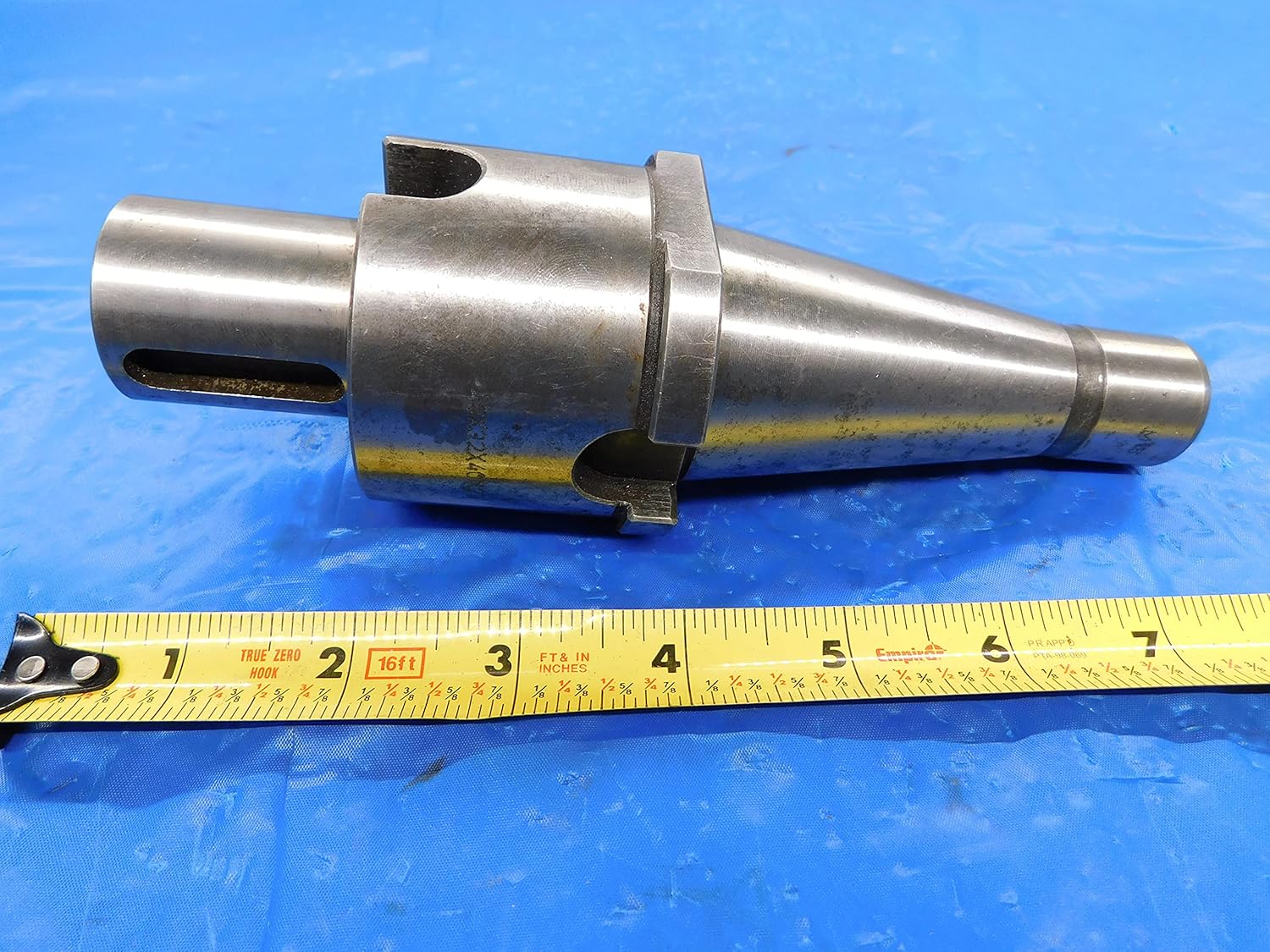 NMTB40 Flush Arbor Tool Holder 1 1/4 Pilot 5/16 Key 90 MM PROJ. 40X32X40X24 M16