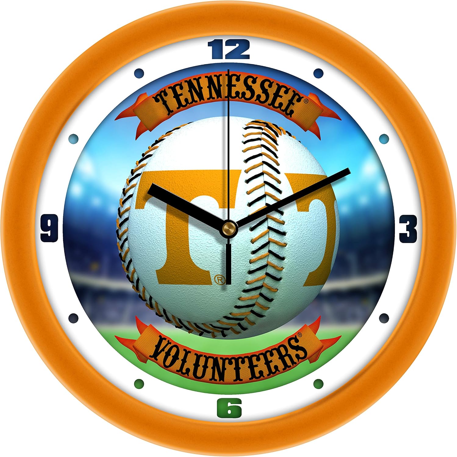 Tennessee Volunteers - Home Run Wall Clock