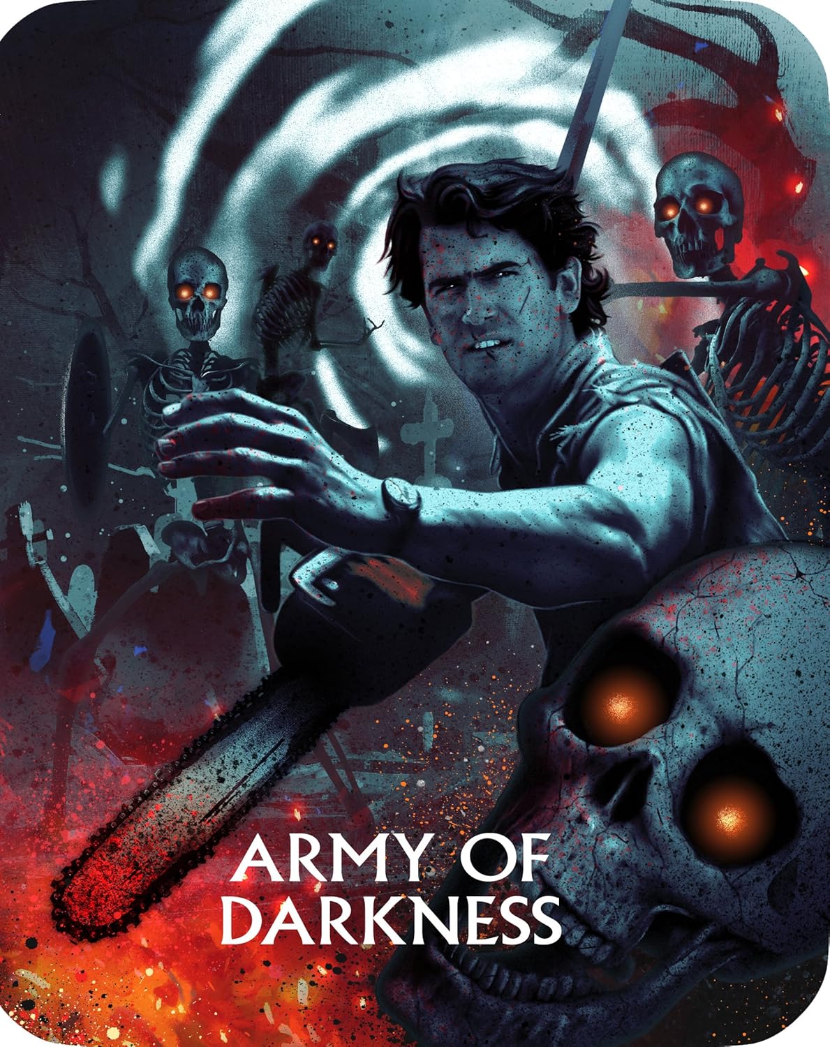 Army of Darkness (Steelbook) [BluRay] Amazon.fr Bruce Campbell
