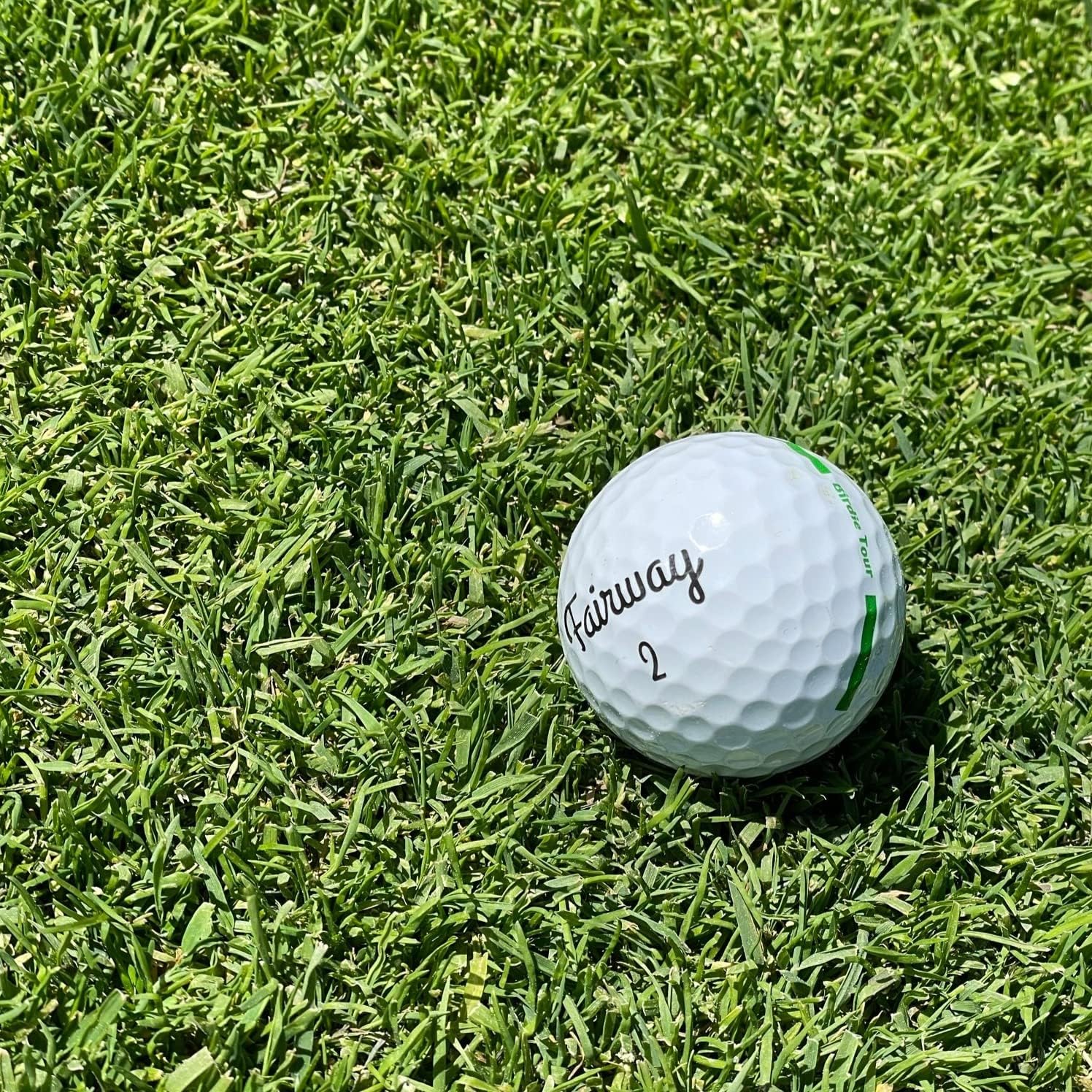 Birdie Tour Golf Balls | 3-Piece Construction | 97 Compression | Surlyn Cover | Alignment Aid | 1 Dozen (12 Balls) | Mid Handicap 10-20