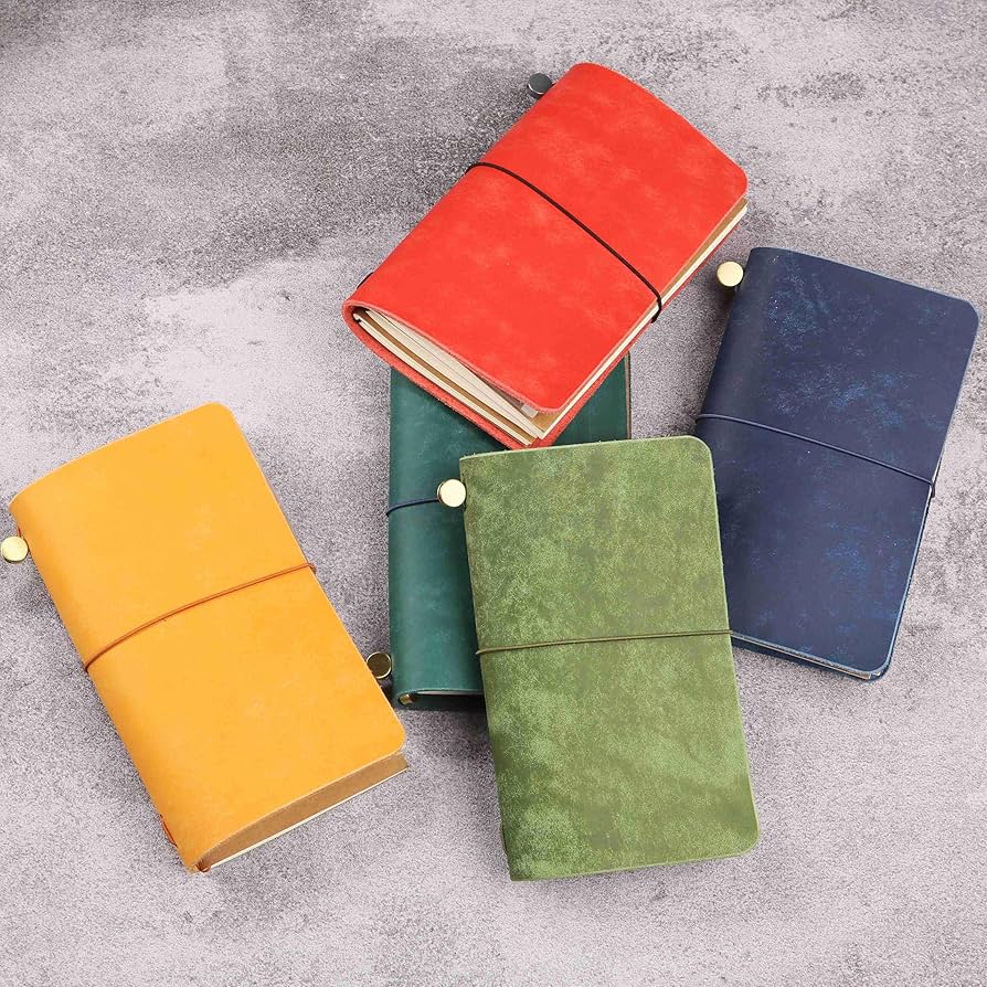 トラベラーズノート　レギュラーサイズ　パスポートサイズ　2冊セット　ブラウン TRAVELER'S notebook Passport Size Brown / トラベラーズノート