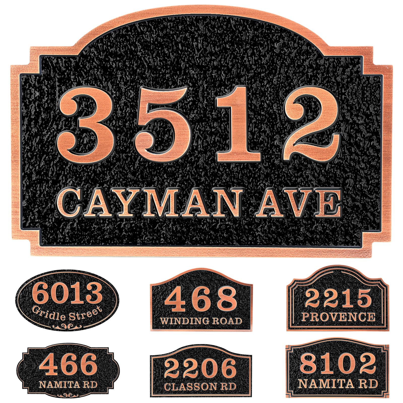Snapklik.com : Personalized Cast House Address Plaque Custom House ...