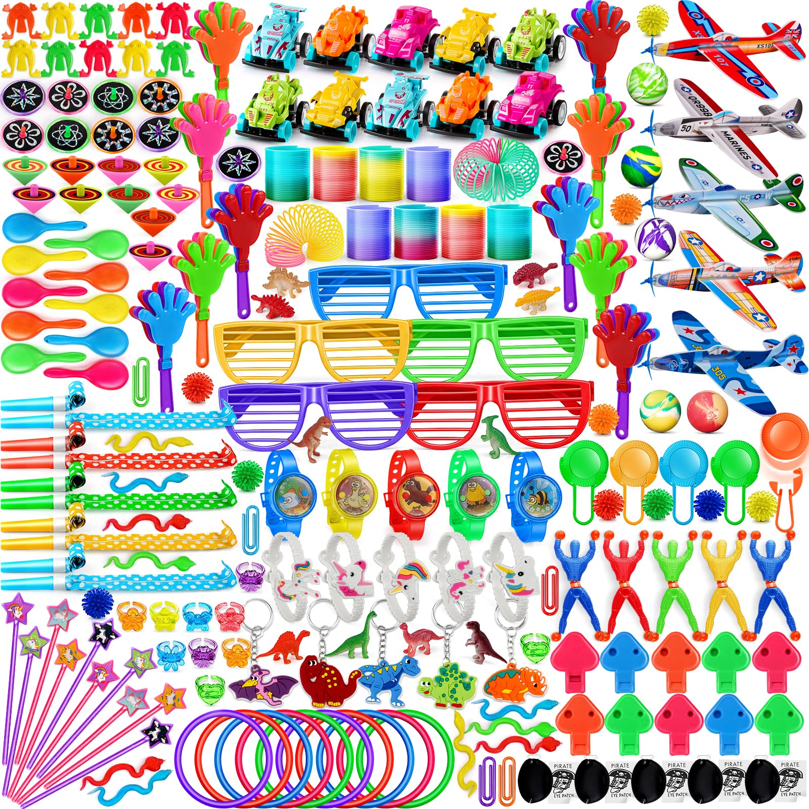 Binggunyo 300PC Cadeau Anniversaire Enfants Invites, Kermesse Enfant