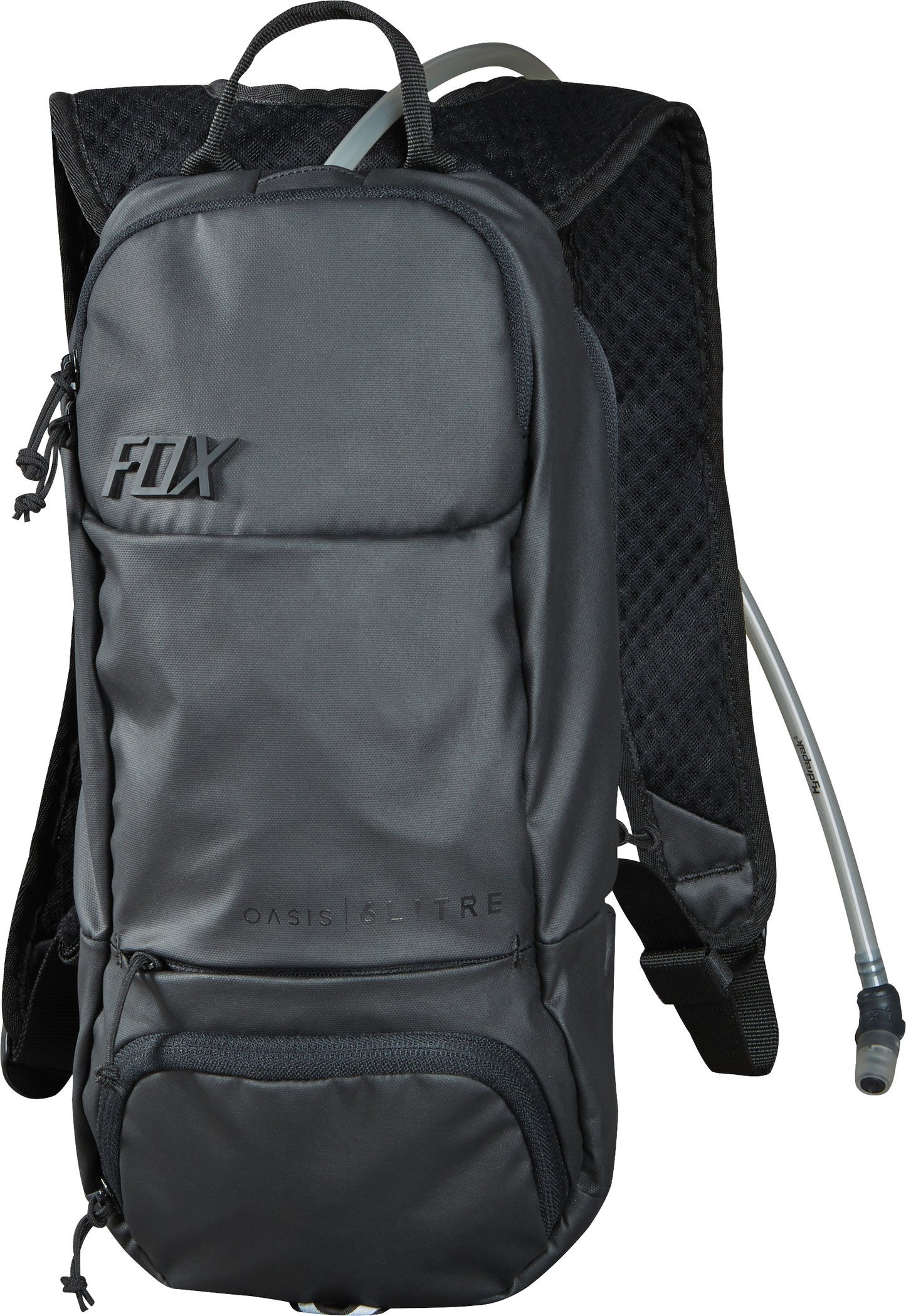 バックパックFox Oasis Hydration 6L、黒。 Fox Oasis 6L Hydration Backpack + 2L Bladder Black : Amazon.com.au
