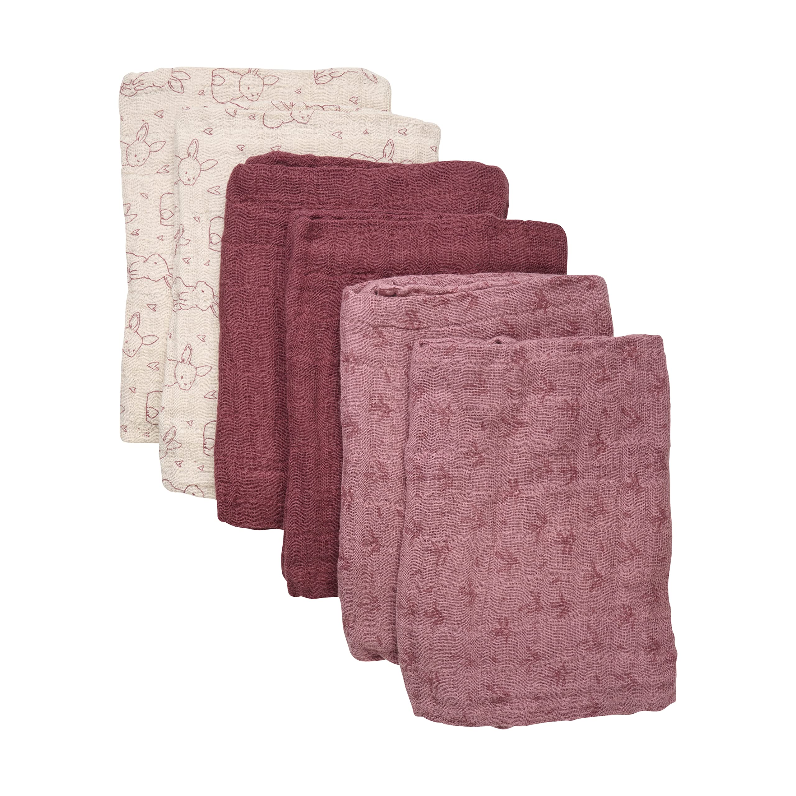 Pippi 6-pak pieluch materiałowych dla niemowląt, uniseks, 65 x 65