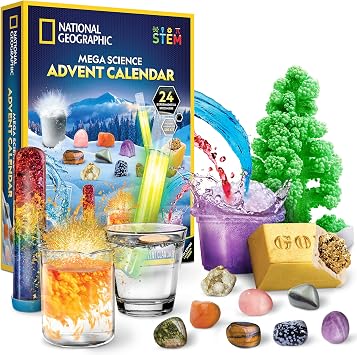 National Geographic 2026 Science Advent Calendar for Kids Ages 8-12