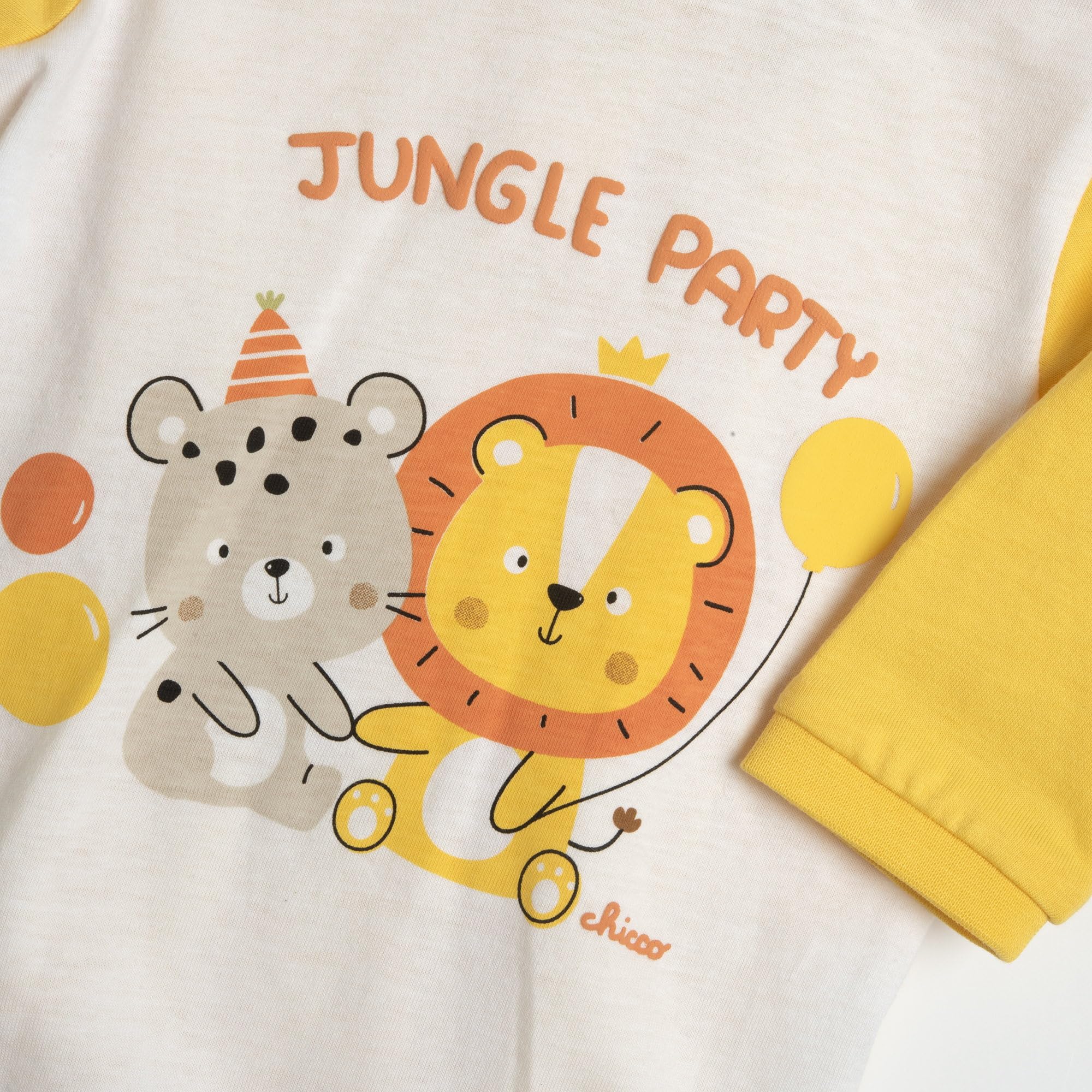 Chicco, Tutina Neonato/Neonata, con Comoda Apertura Posteriore con Bottoncini, 100% Cotone, Lavabile in Lavatrice, Abbigliamento Neonato/Neonata 0-24 Mesi, Designed in Italy